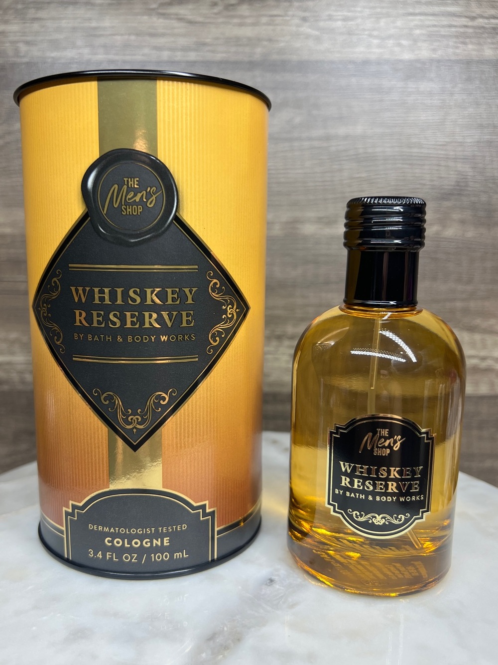 Bath & Body Works Whiskey Reserve Cologne The Men’s Shop Cologne -NEW IN BOX